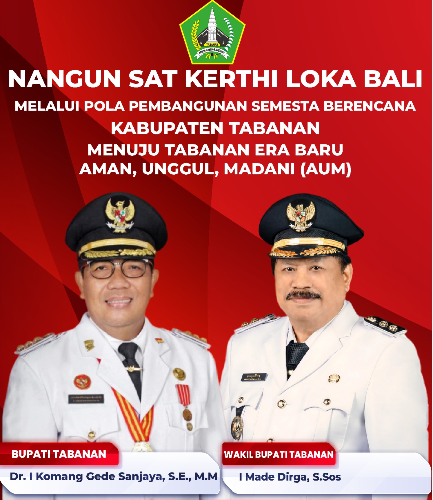Pimpinan Pemerintah Kabupaten Tabanan